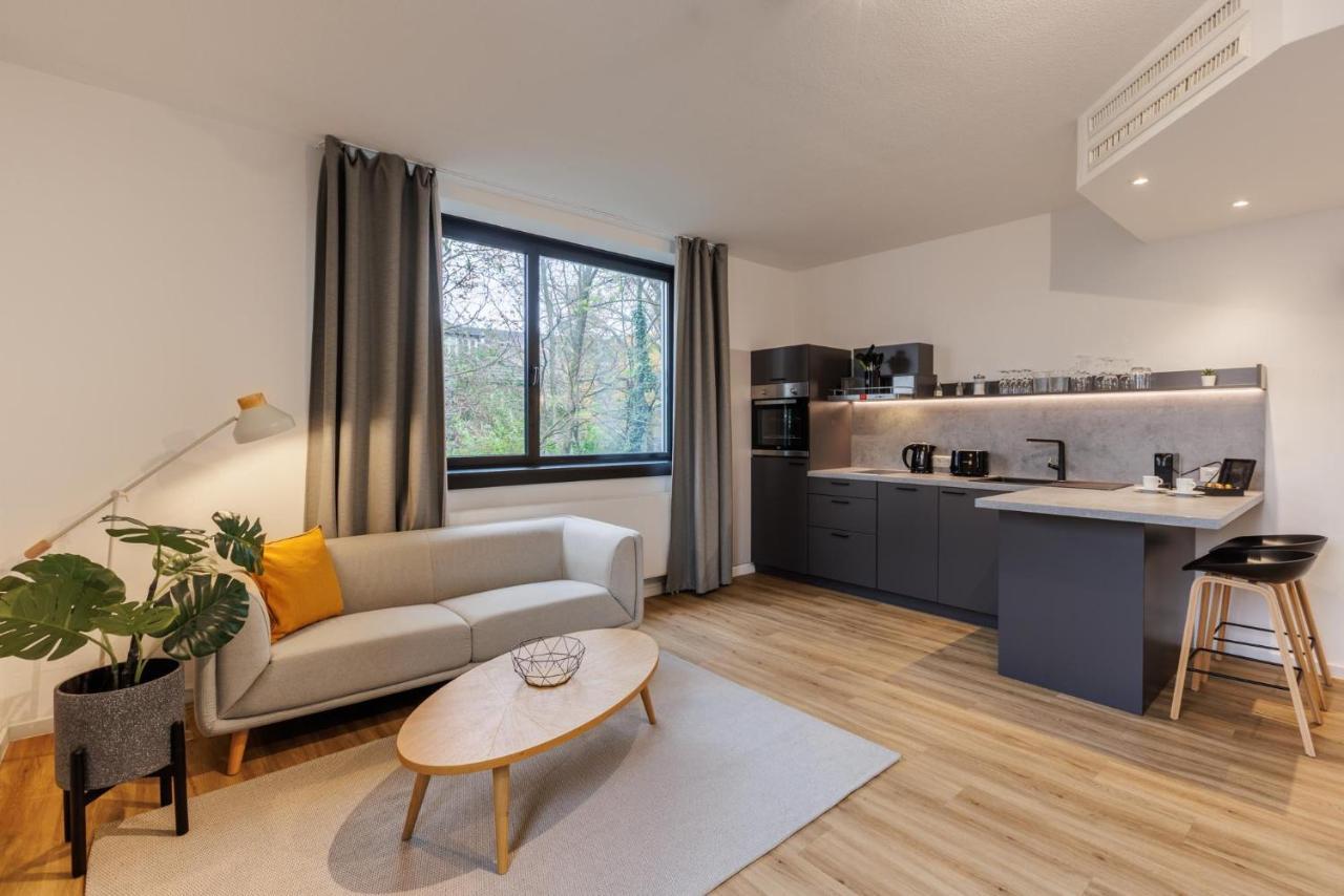 Glueck Auf Appartements Dueppelstrasse Oberhausen  Exterior photo