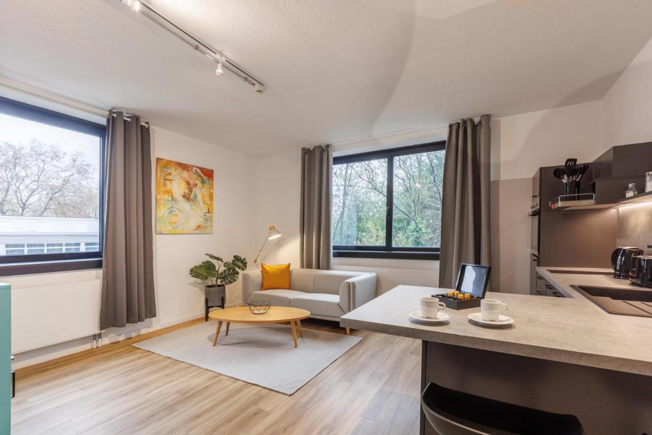 Glueck Auf Appartements Dueppelstrasse Oberhausen  Exterior photo