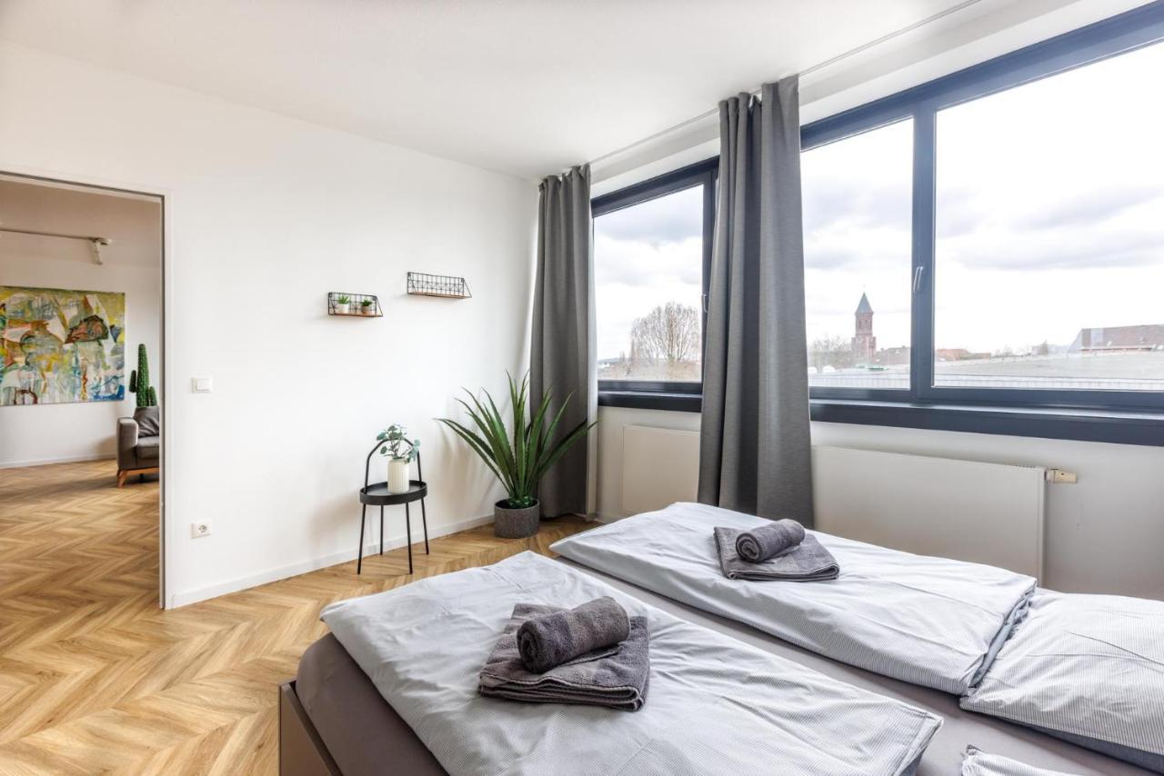 Glueck Auf Appartements Dueppelstrasse Oberhausen  Exterior photo